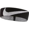 Nike Logo Knit Headband - Black/White -Ball Game Paradise 00 0579 010
