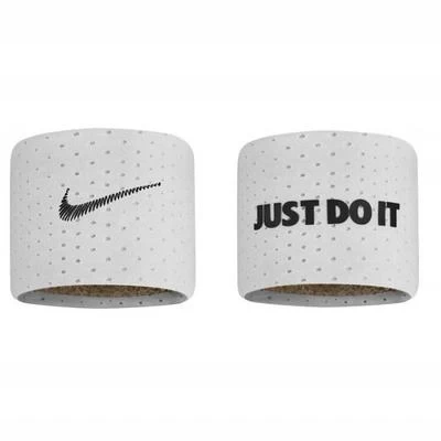 Nike Terry Wristbands - White 3 Nike Terry Wristbands - White