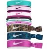 Nike Ponytail Holders (Pack Of 9) - Pink/Turquoise -Ball Game Paradise 00 3537 959 A