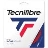 Tecnifibre X-One Biphase 18 (1.18mm) Tennis String Set - Red -Ball Game Paradise 01GXO124XR x one biphase string set red