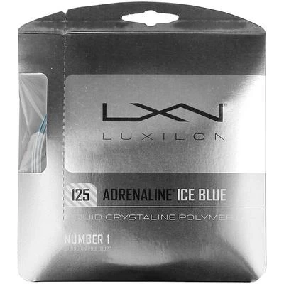 Luxilon Adrenaline 125 Tennis String Set - Ice Blue 3 Luxilon Adrenaline 125 Tennis String Set - Ice Blue