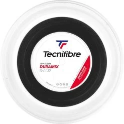 Tecnifibre Duramix 15L (1.35mm) 200m Tennis String Reel - Black