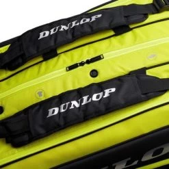 Dunlop SX Performance Thermo 12 Racket Bag - Black/Yellow (2022) -Ball Game Paradise 10325357 sx performance 12 racket bag C