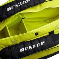 Dunlop SX Performance Thermo 12 Racket Bag - Black/Yellow (2022) -Ball Game Paradise 10325357 sx performance 12 racket bag D