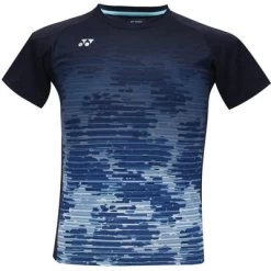 Yonex Kids Round Neck T-Shirt - Navy Blue