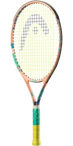 Head Coco 25 Inch Junior Aluminium Tennis Racket - Peach