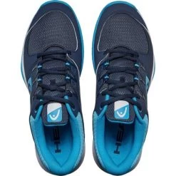 Head Mens Grid 3.5 Indoor Court Shoes - Dark Blue/Aqua -Ball Game Paradise 273830 DBAQ grid 3.5 dark blue aqua C
