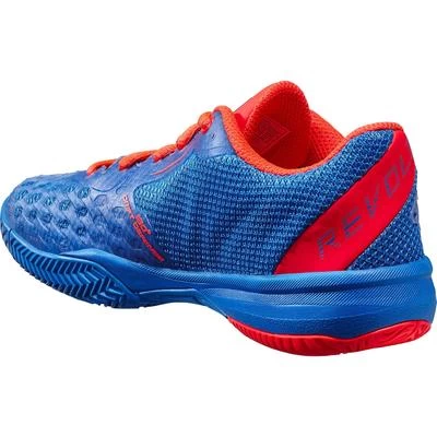 Head Kids Revolt Pro 3.0 Tennis Shoes - Royal Blue/Neon Red 4 Head Kids Revolt Pro 3.0 Tennis Shoes - Royal Blue/Neon Red - Image 2