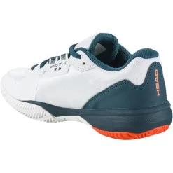 Head Kids Sprint 3.5 Tennis Shoes - White/Orange -Ball Game Paradise 275132 WHOR C