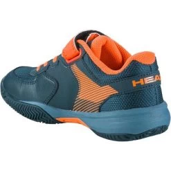 Head Kids Sprint 3.0 Velcro Tennis Shoes - Blue/Orange -Ball Game Paradise 275202 BSOR C