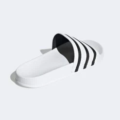 Adidas Mens Adilette Sliders - White -Ball Game Paradise 280648 E