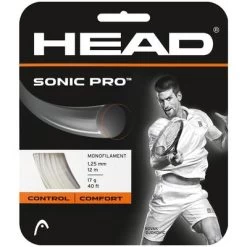 Head Sonic Pro 16 (1.30mm) Tennis String Set - White