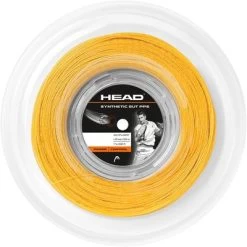 Head Synthetic Gut PPS 16 (1.30mm) 200m Tennis String Reel - Gold