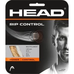 Head Rip Control 16 (1.30mm) Tennis String Set - Natural