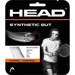 Head Synthetic Gut 16 (1.30mm) Tennis String Set - White