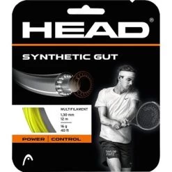 Head Synthetic Gut 16 (1.30mm) Tennis String Set - Yellow