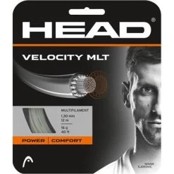 Head Velocity MLT 16 (1.30mm) Tennis String Set - Natural