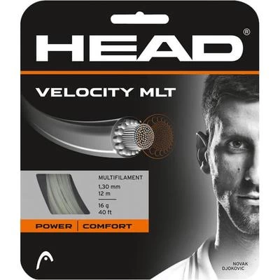 Head Velocity MLT 16 (1.30mm) Tennis String Set - Natural 3 Head Velocity MLT 16 (1.30mm) Tennis String Set - Natural