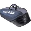 Head Djokovic Combi 6 Racket Bag - Anthracite/Black -Ball Game Paradise 283292 ANBK