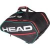 Head Tour Supercombi 6 Racket Padel Bag - Black -Ball Game Paradise 283390 A