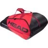Head Tour Team Monstercombi 12 Racket Bag - Black/Red -Ball Game Paradise 283422 BKRD B