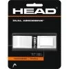 Head Dual Absorbing Replacement Grip - White 2 Head Dual Absorbing Replacement Grip - White -Ball Game Paradise 285034 WH dual absorbing grip white