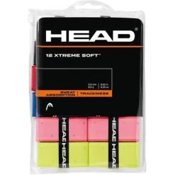 Head Xtreme Soft Overgrips (Pack Of 12) - Mixed Colours