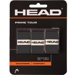 Head Prime Tour Overgrips (Pack Of 3) - Black