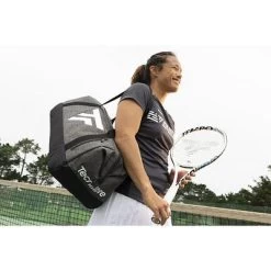 Tecnifibre All Vision Duffle Bag - Grey/Black -Ball Game Paradise 40ALLVIDUF D