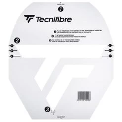 Dunlop Ashaway Squash Stencil Card -Ball Game Paradise 54POCSQT01 S tecnifibre stencil