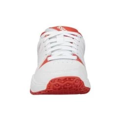 K-Swiss Kids Smash Omni Tennis Shoes - White/Fiesta -Ball Game Paradise 55629 182 c
