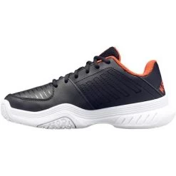 K-Swiss Kids Court Express Omni - Black/Orange -Ball Game Paradise 56609041 C