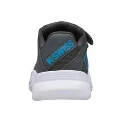 K-Swiss Kids Court Express Strap Omni Tennis Shoes - Dark Shadow 11 K-Swiss Kids Court Express Strap Omni Tennis Shoes - Dark Shadow -Ball Game Paradise 56610029 D