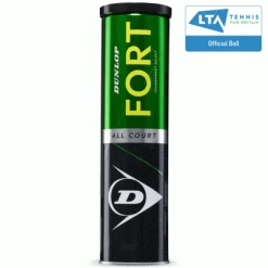 Dunlop Fort All Court Tournament Select Tennis Balls (4 Ball Can)