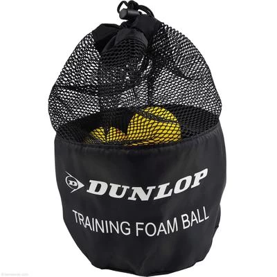 Dunlop Training Foam Tennis Balls (1 Dozen Bag) 3 Dunlop Training Foam Tennis Balls (1 Dozen Bag)