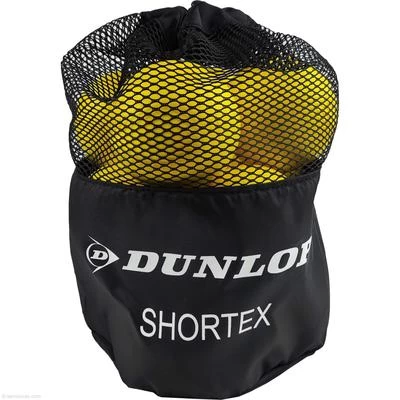 Dunlop Shortex Tennis Balls (1 Dozen Bag) 3 Dunlop Shortex Tennis Balls (1 Dozen Bag)