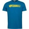 Head Mens Font Tee - Blue/Yellow -Ball Game Paradise 811311 BL A