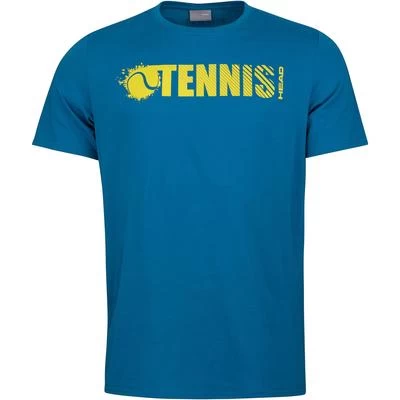 Head Mens Font Tee - Blue/Yellow 3 Head Mens Font Tee - Blue/Yellow