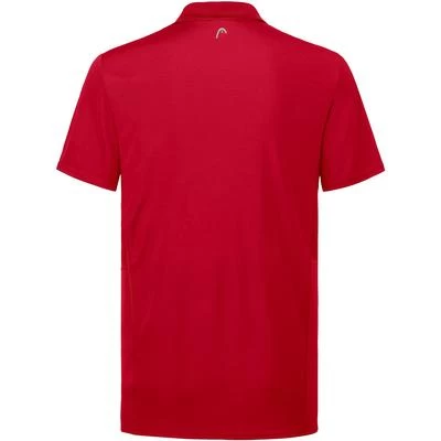 Head Mens Club Tech Polo - Red 4 Head Mens Club Tech Polo - Red - Image 2