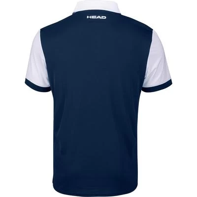 Head Mens Davies Polo Shirt - Dark Blue/White 4 Head Mens Davies Polo Shirt - Dark Blue/White - Image 2