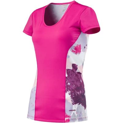 Head Womens Vision Graphic Shirt - Magenta 3 Head Womens Vision Graphic Shirt - Magenta