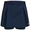 Head Womens Dynamic Skort - Dark Blue 1 Head Womens Dynamic Skort - Dark Blue -Ball Game Paradise 814572 DB A