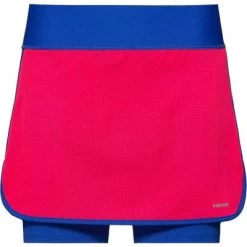Head Girls Smash Skort - Magenta/Royal Blue