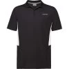 Head Boys Club Tech Polo Shirt - Black 2 Head Boys Club Tech Polo Shirt - Black -Ball Game Paradise 816329 BK B 2