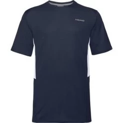 Head Boys Club Tech T-Shirt - Dark Blue