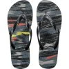 Head Printed Flip Flops - Black/Blue -Ball Game Paradise 817009 XI printed flip flops black blue A