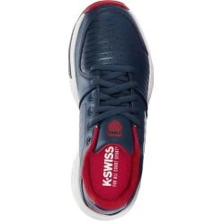K-Swiss Kids Court Express Omni Tennis Shoes - Blue Opal/Lollipop -Ball Game Paradise 86609424 C