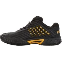 K-Swiss Kids Hypercourt Express 2 HB Tennis Shoes - Moonless Night/Amber Yellow -Ball Game Paradise 86613071 E