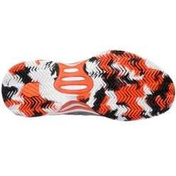 K-Swiss Kids Hypercourt Express 2 HB Tennis Shoes - Grey/Orange -Ball Game Paradise 86614052 C