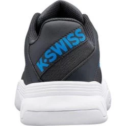 K-Swiss Kids Court Express Carpet Tennis Shoes - Black/Blue -Ball Game Paradise 86934411 lr E